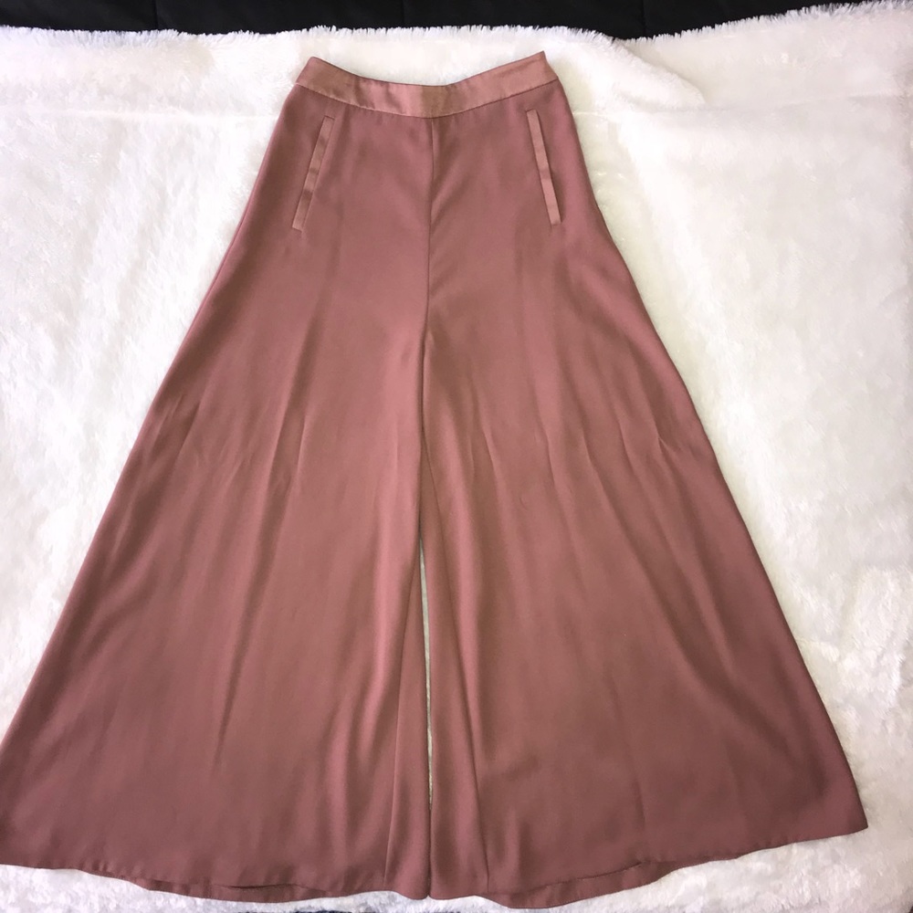 Topshop Wide Leg Palazzo Trouser